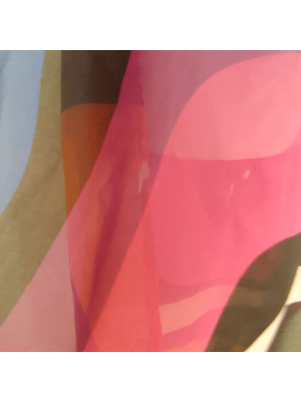 Kurt Geiger Vibrant Abstract Swirl Swim Cover Up Resort Beach Tunic L - Picture 9 of 14